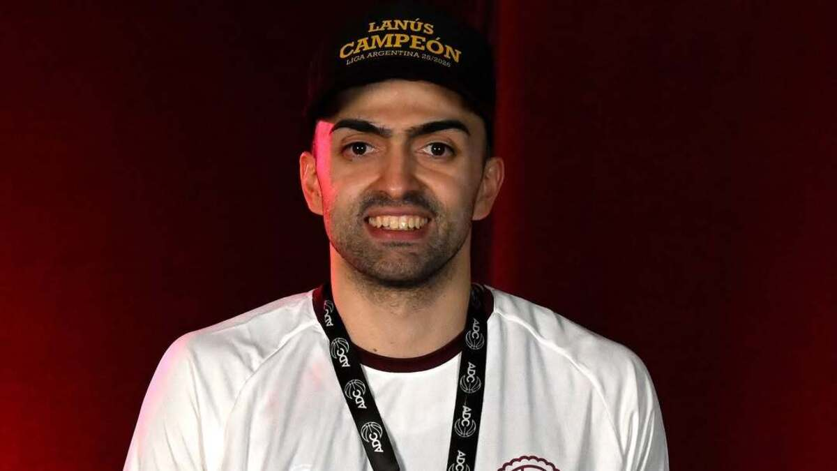 De Tucumán a la máxima categoría del básquet: Joaquín Noblega campeón con Lanús