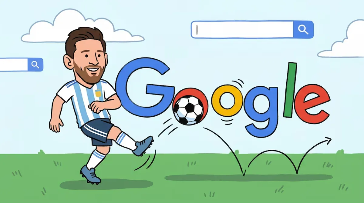 El homenaje viral de Google a Messi que millones de usuarios ya descubrieron