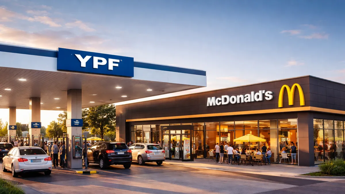 YPF y McDonald’s se unen: venderán las populares hamburguesas en estaciones de servicio del país