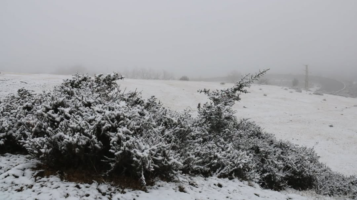 El frío extremo trajo nieve a Tafí del Valle y obligó a restringir el tránsito en ruta 307