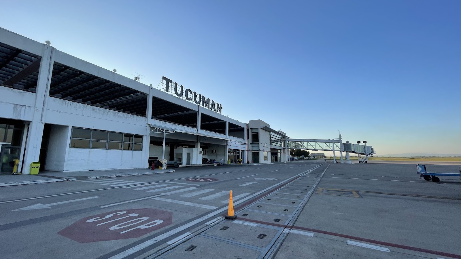 Así funciona el check-in provisorio del aeropuerto Benjamín Matienzo por las obras