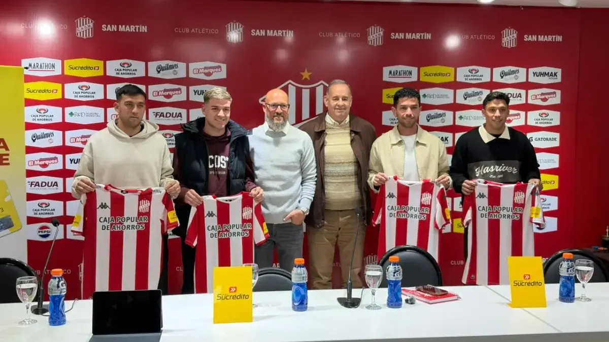 Con cuatro incorporaciones, San Martín apuesta todo para pelear por el ascenso