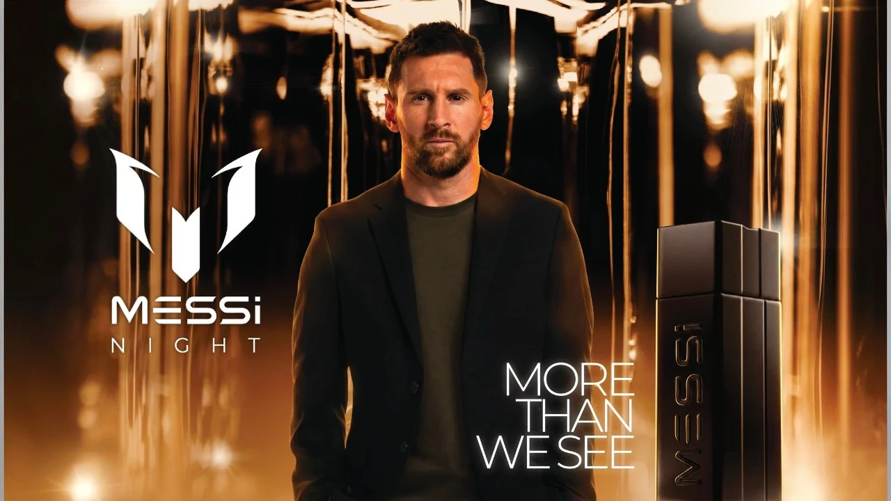 Lionel Messi lanzó Messi Night, su nueva fragancia