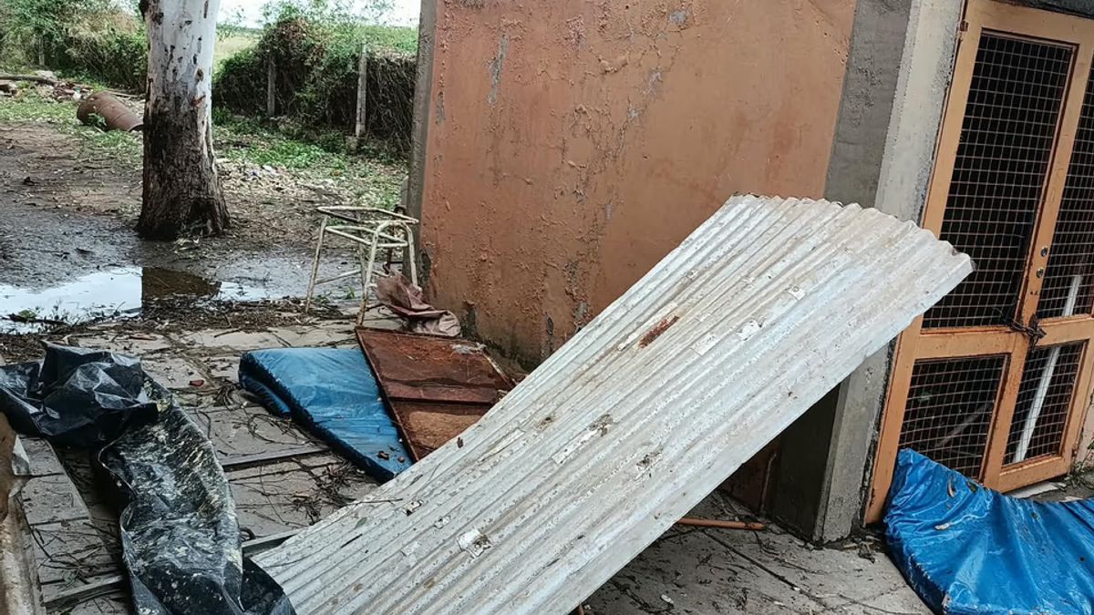Granizo, viento y daños materiales: así fue el fuerte temporal que azotó Taco Ralo